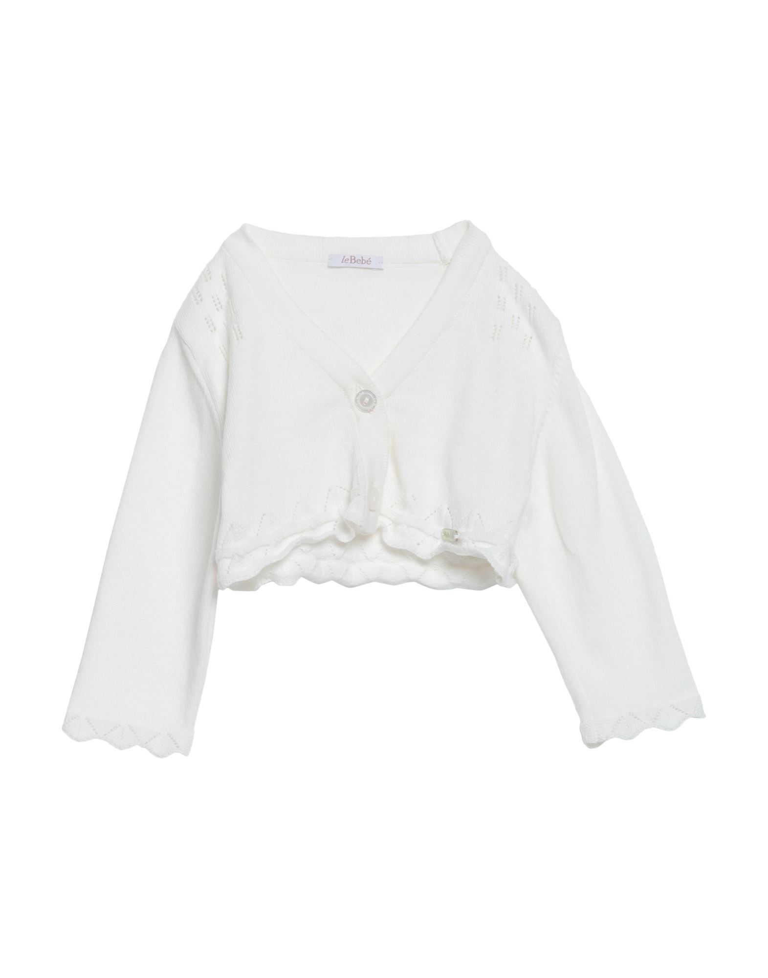 LE BEBÉ Wickelpullover Kinder Off white von LE BEBÉ