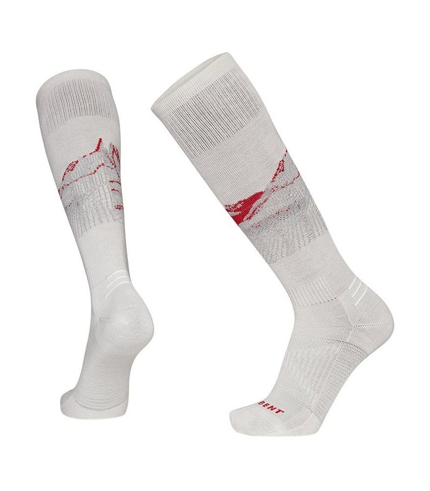 LÉ BENT Skisocken Elyse Saugstad Pro Series Zero Cushion Snow hellgrau Damen - 1 Paar von LÉ BENT