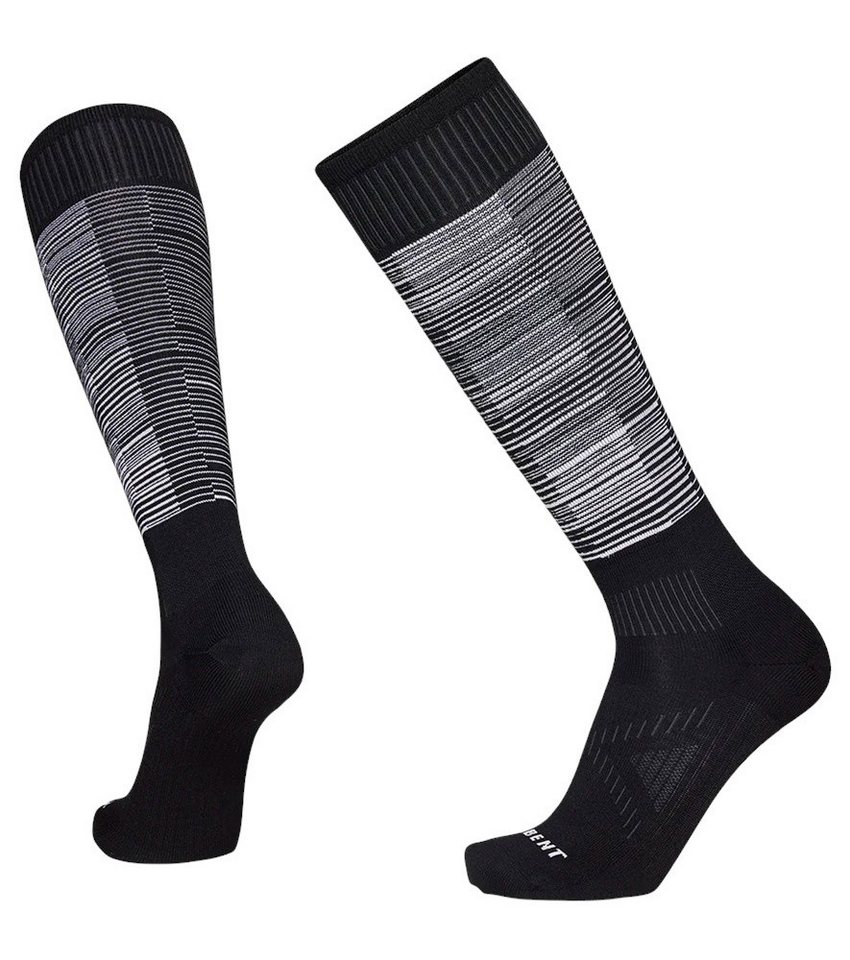 LÉ BENT Skisocken Glacier Targeted Cushion Snow schwarz - 1 Paar von LÉ BENT