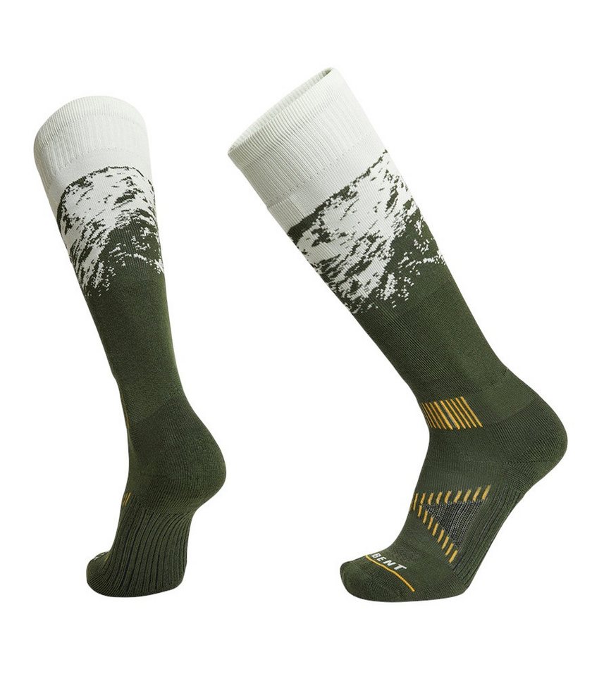 LÉ BENT Skisocken Sammy Carlson Pro Series Light Cushion Snow grün - 1 Paar von LÉ BENT