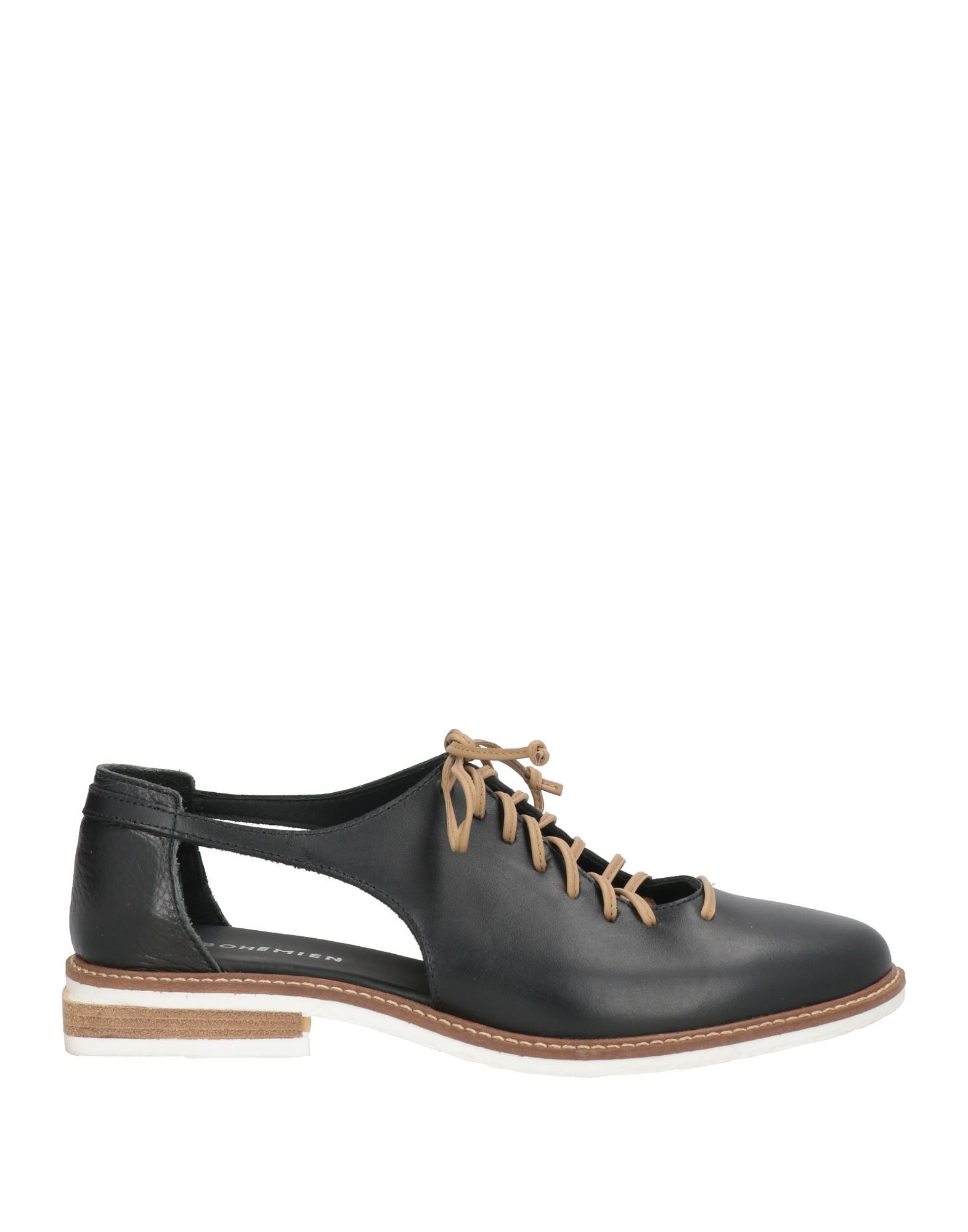 LE BOHÉMIEN Schnürschuh Damen Schwarz LE BOHÉMIEN Schnürschuh Damen Schwarz von LE BOHÉMIEN