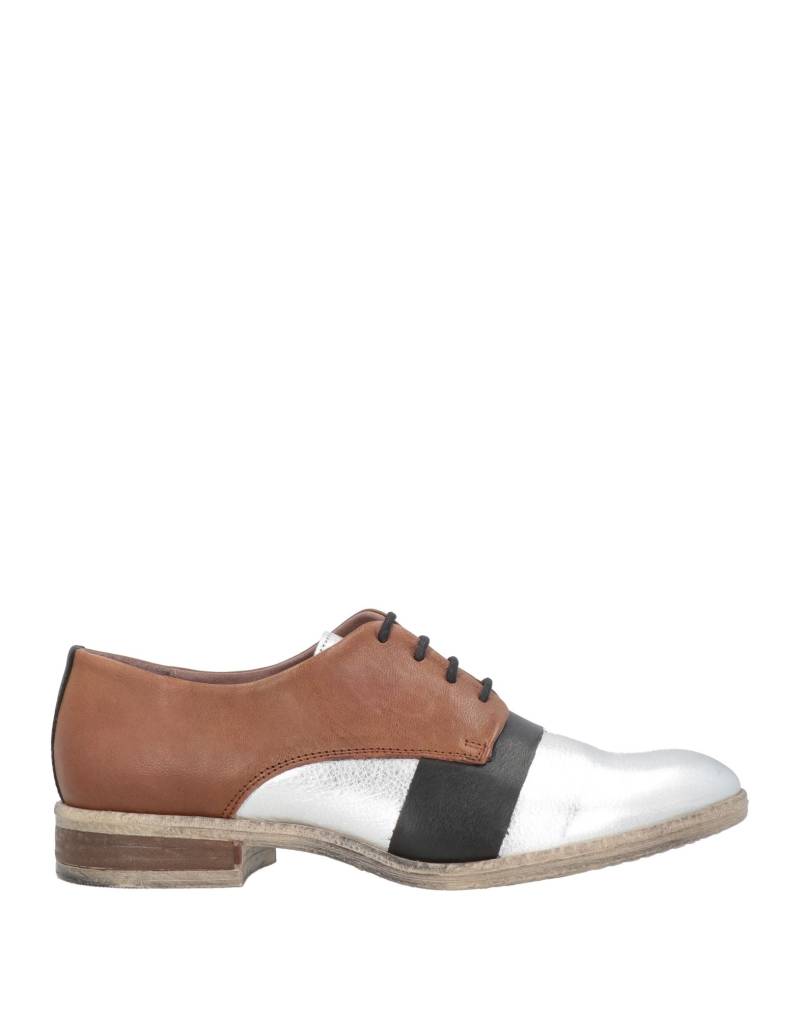 LE BOHÉMIEN Schnürschuh Damen Silber von LE BOHÉMIEN