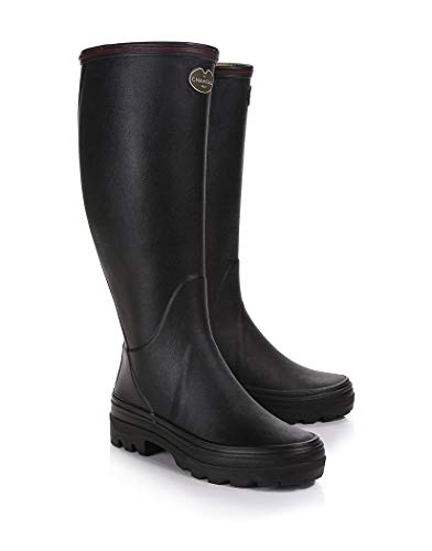 Le Chameau Damen Gummistiefel Giverny Noir 40 von LE CHAMEAU 1927