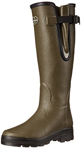 Le Chameau Vierzon Jersey Herren Gummistiefel Green Black - 43 EU von LE CHAMEAU 1927