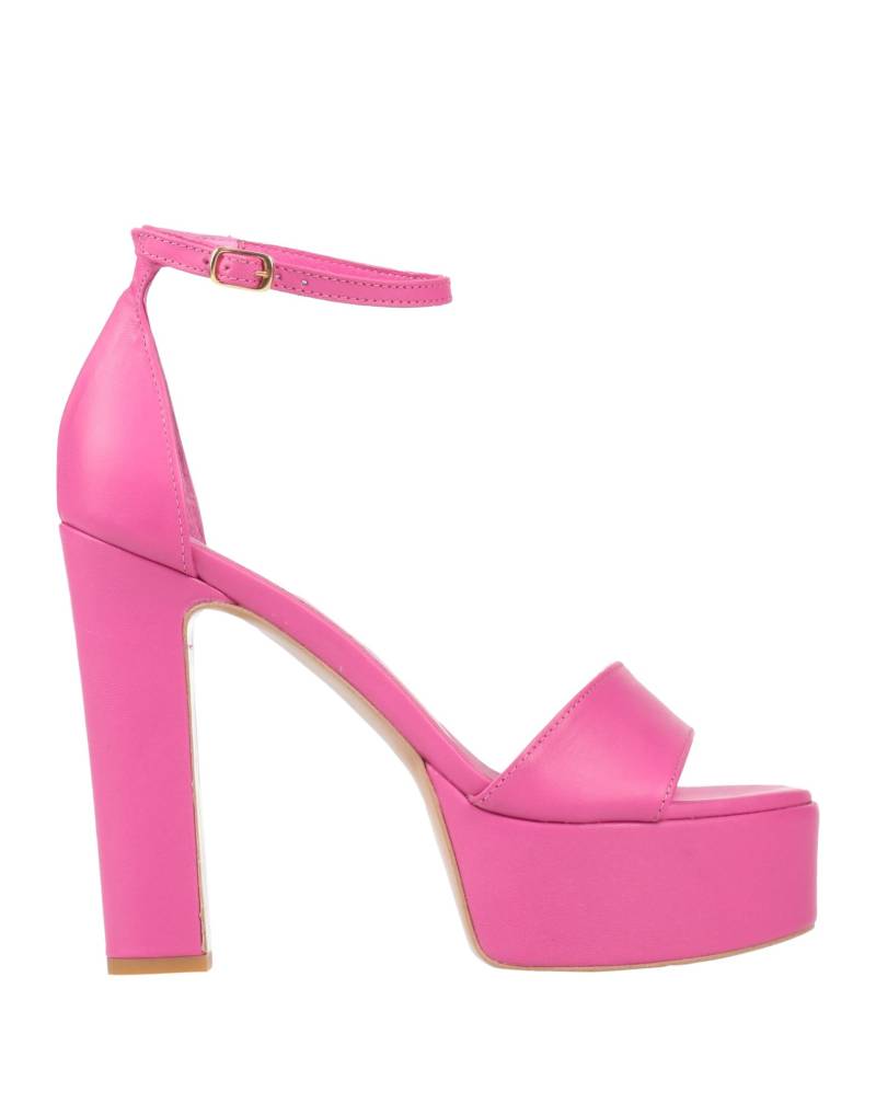 LE CINQUE FOGLIE Sandale Damen Fuchsia von LE CINQUE FOGLIE