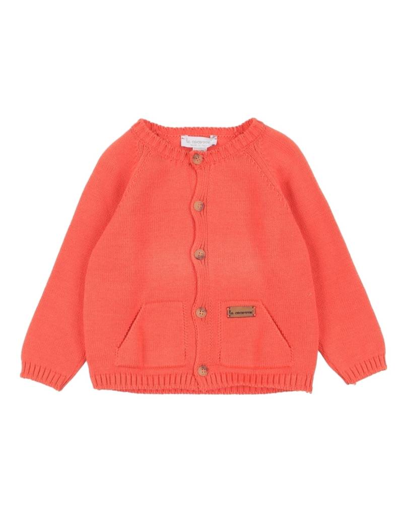 LE COCONNÉ Strickjacke Kinder Orange von LE COCONNÉ