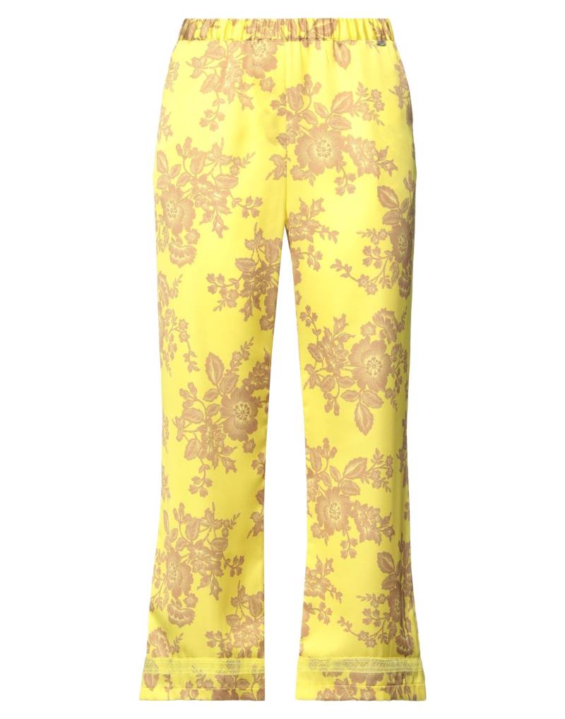LE COEUR TWINSET Hose Damen Gelb von LE COEUR TWINSET