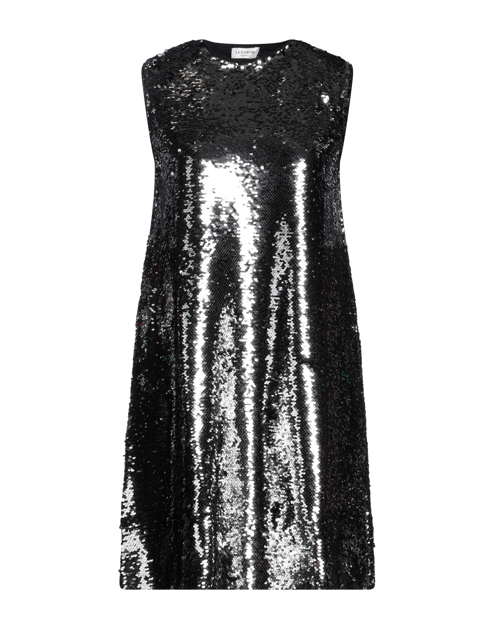 LE COEUR TWINSET Mini-kleid Damen Granitgrau von LE COEUR TWINSET