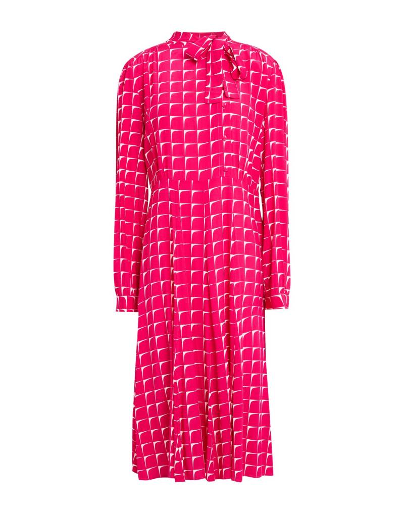 LE COEUR TWINSET Midi-kleid Damen Fuchsia von LE COEUR TWINSET