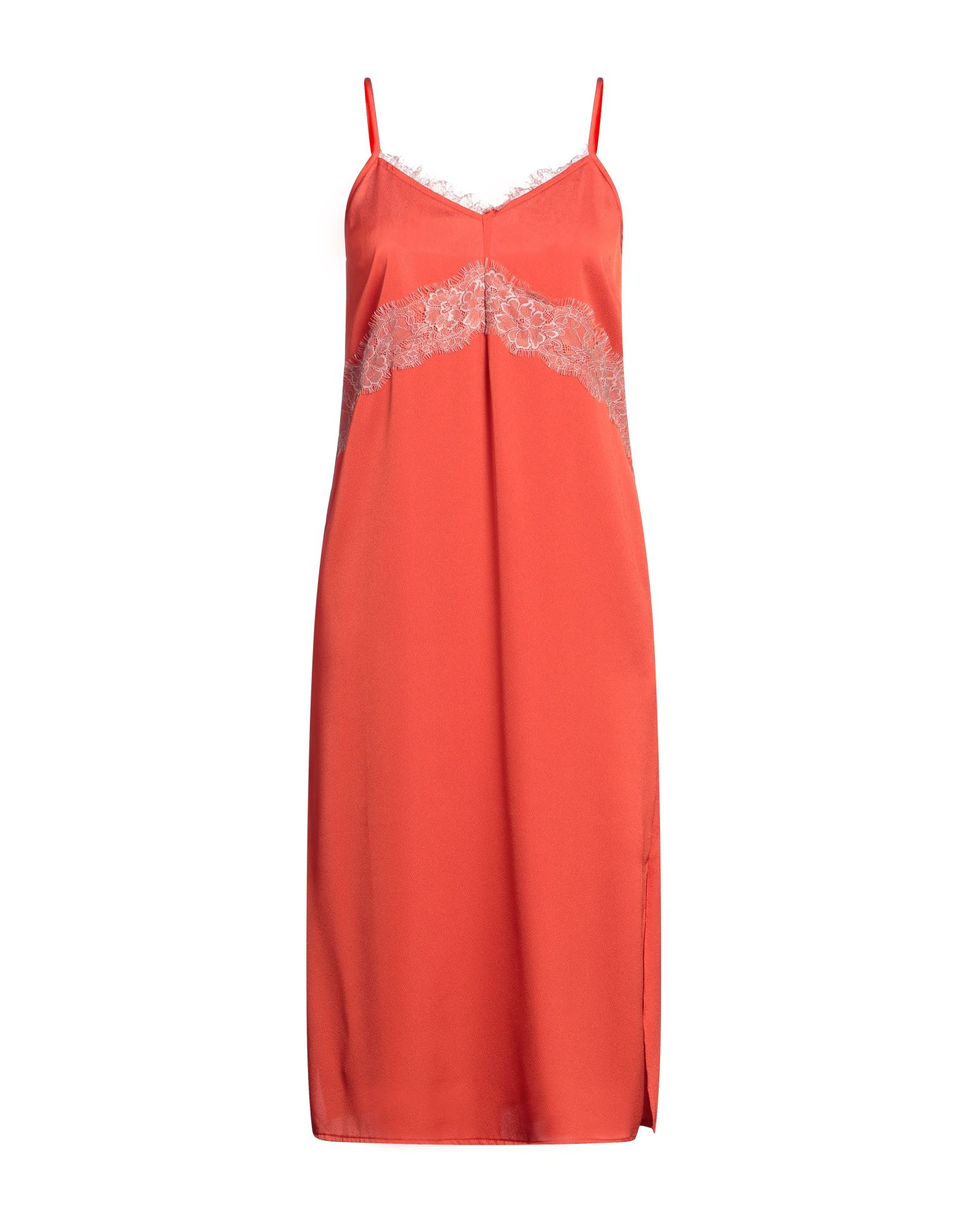 LE COEUR TWINSET Midi-kleid Damen Orange von LE COEUR TWINSET