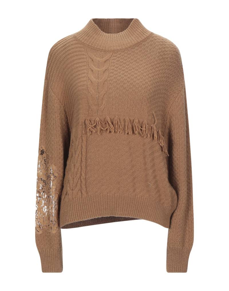 LE COEUR TWINSET Rollkragenpullover Damen Kamel von LE COEUR TWINSET