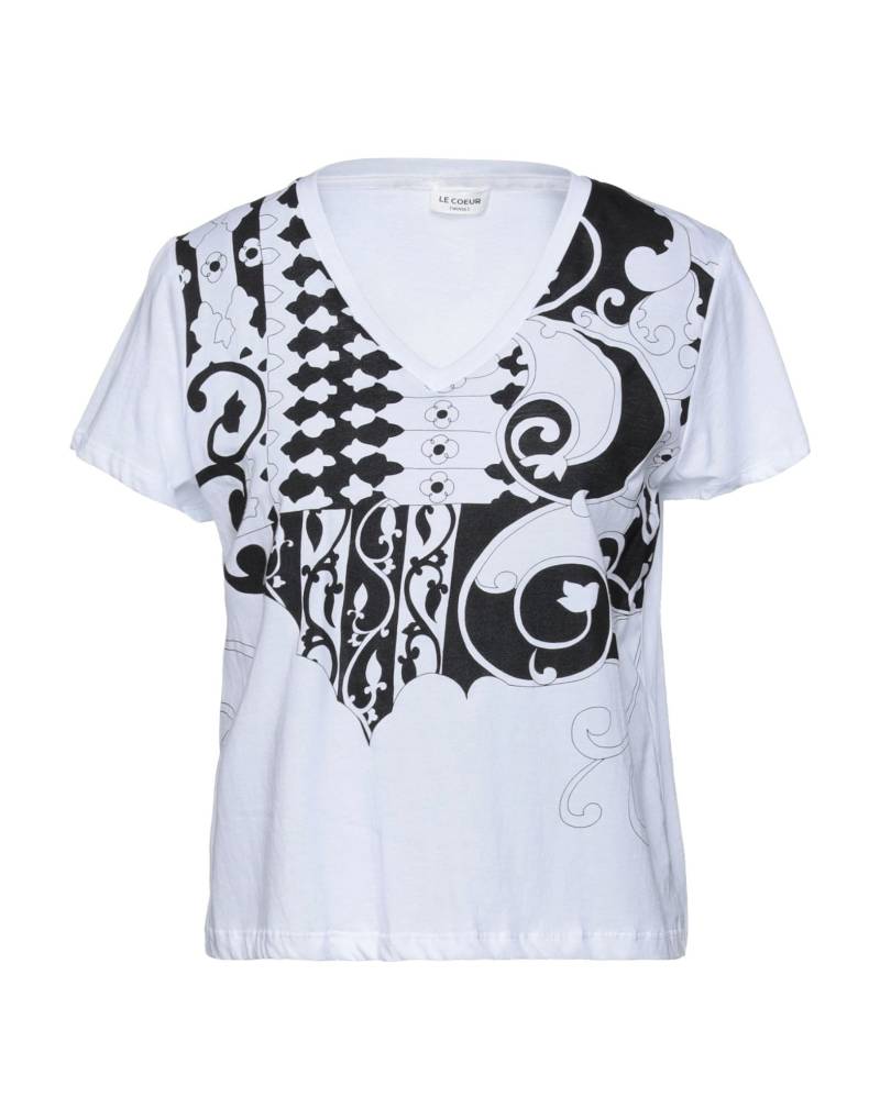 LE COEUR TWINSET T-shirts Damen Weiß von LE COEUR TWINSET