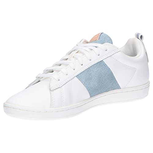 Le Coq Sportif Sportschuhe für Damen 2210131 COURTCLASSIC W Denim Optical White Schuhgröße 37 EU von Le Coq Sportif