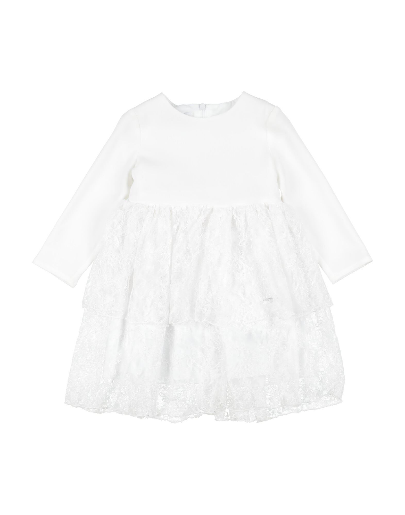 LE GEMELLINE by FELEPPA Babykleid Kinder Weiß von LE GEMELLINE by FELEPPA