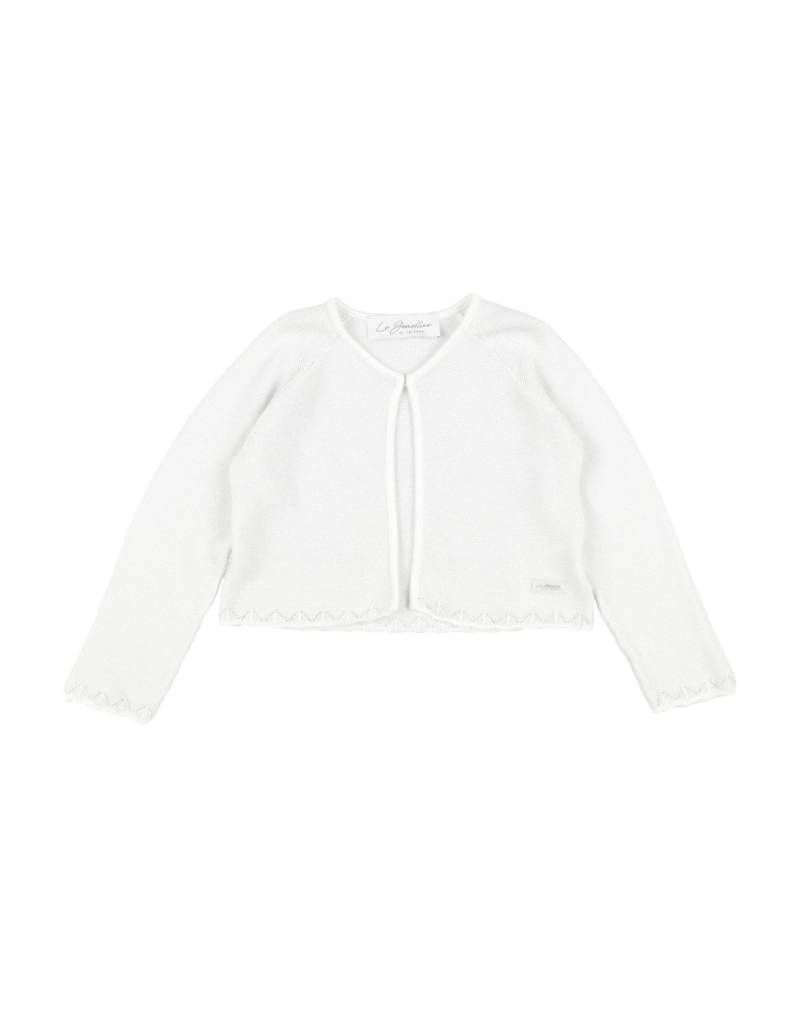 LE GEMELLINE by FELEPPA Strickjacke Kinder Off white von LE GEMELLINE by FELEPPA