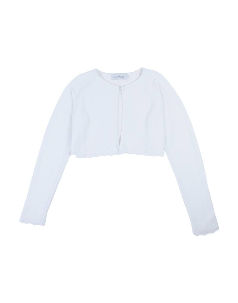LE GEMELLINE by FELEPPA Strickjacke Kinder Weiß von LE GEMELLINE by FELEPPA