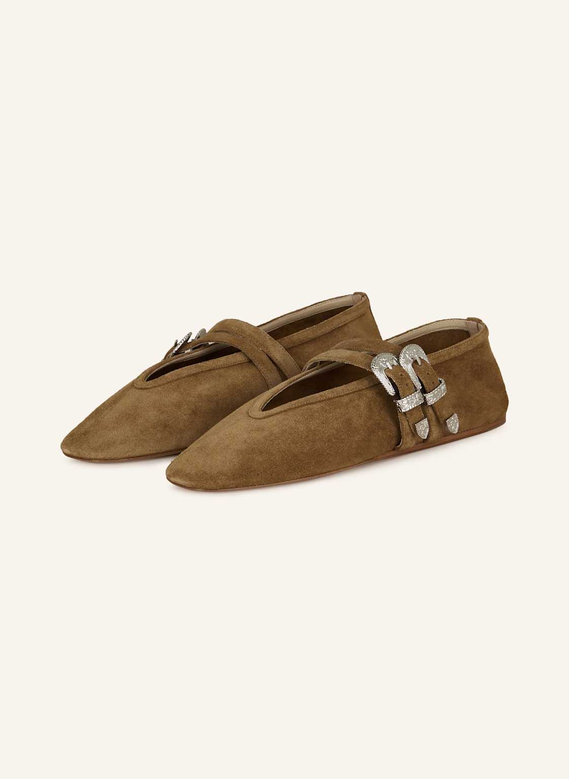 Le Monde Béryl Mary-Jane-Ballerinas Claudia beige Le Monde Béryl Mary-Jane-Ballerinas Claudia beige von LE MONDE BÉRYL