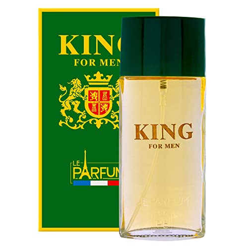 Le Parfum de France King Eau de Toilette für Herren, 75 ml von LE PARFUM DE FRANCE