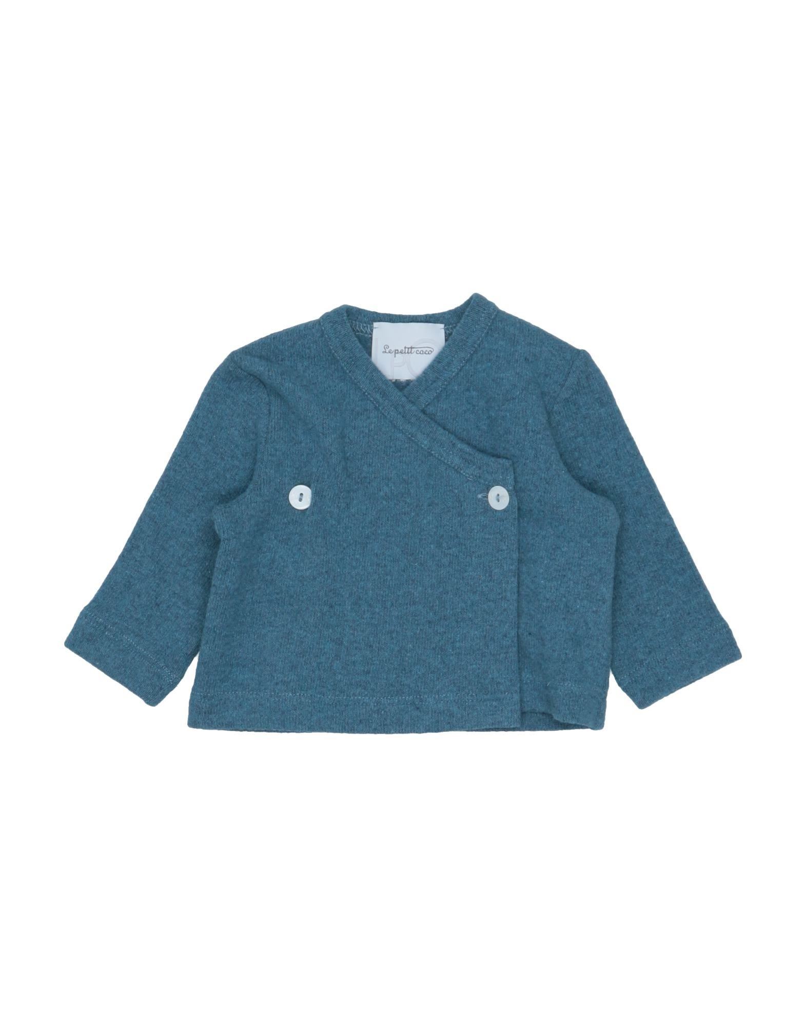 LE PETIT COCO Strickjacke Kinder Blaugrau von LE PETIT COCO