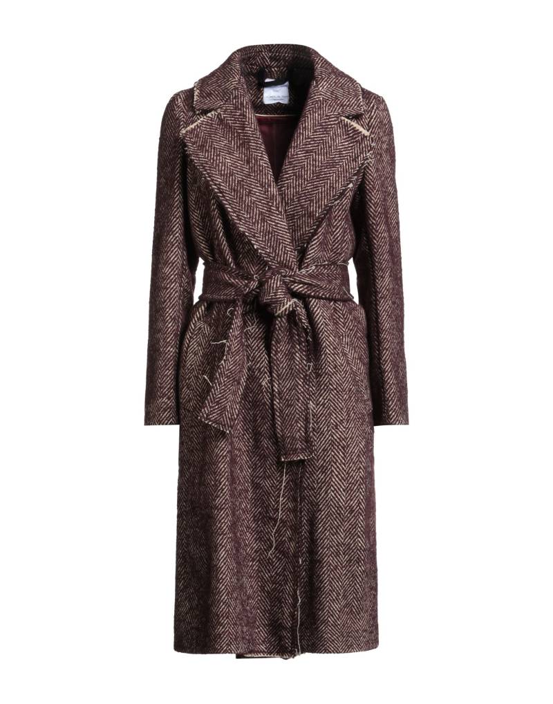 LE SARTE DEL SOLE Mantel Damen Bordeaux von LE SARTE DEL SOLE