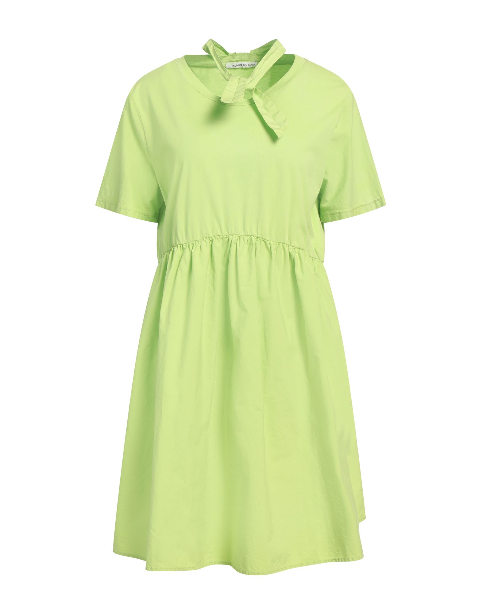 LE SARTE DEL SOLE Mini-kleid Damen Limettengrün LE SARTE DEL SOLE Mini-kleid Damen Limettengrün von LE SARTE DEL SOLE