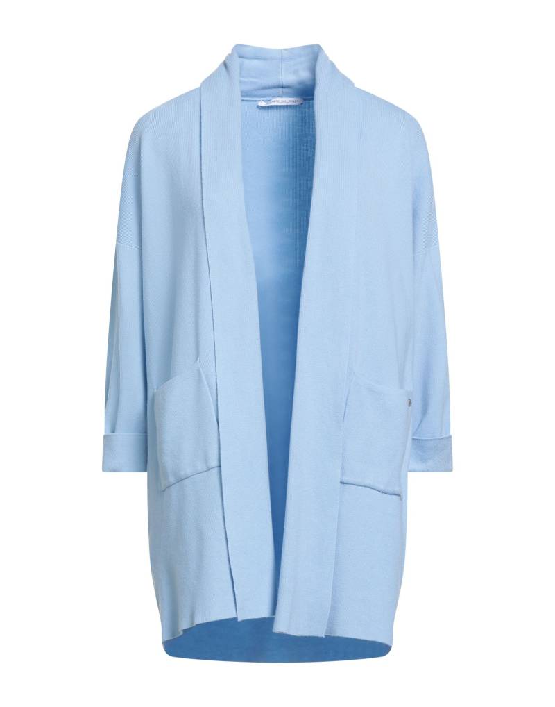 LE SARTE DEL SOLE Strickjacke Damen Azurblau von LE SARTE DEL SOLE