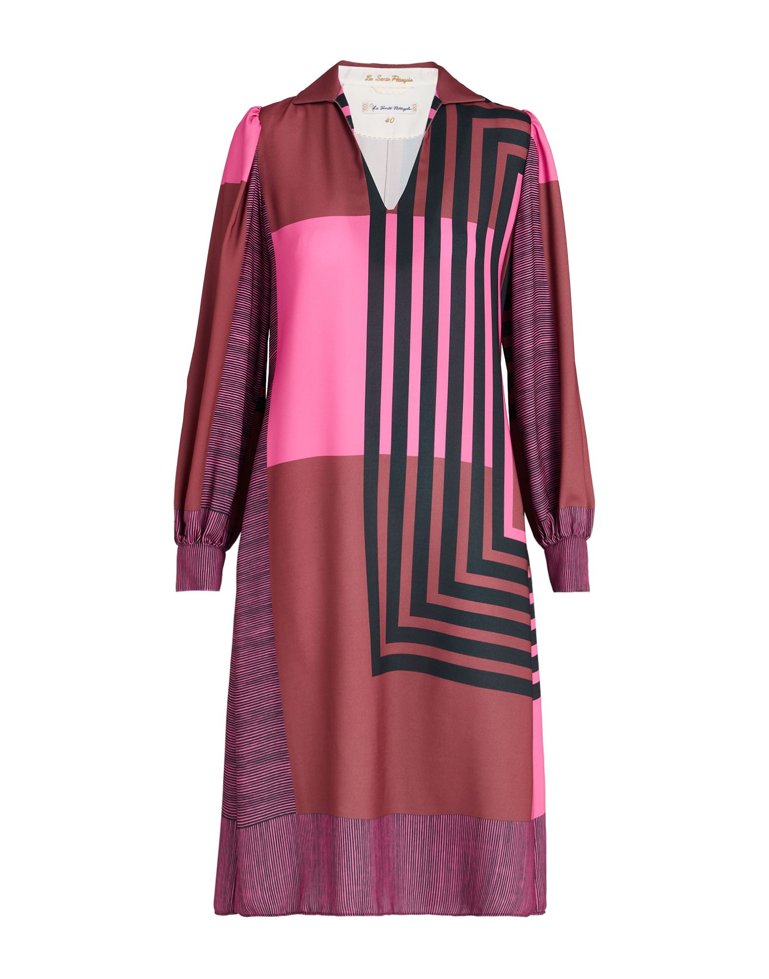LE SARTE PETTEGOLE Midi-kleid Damen Fuchsia von LE SARTE PETTEGOLE