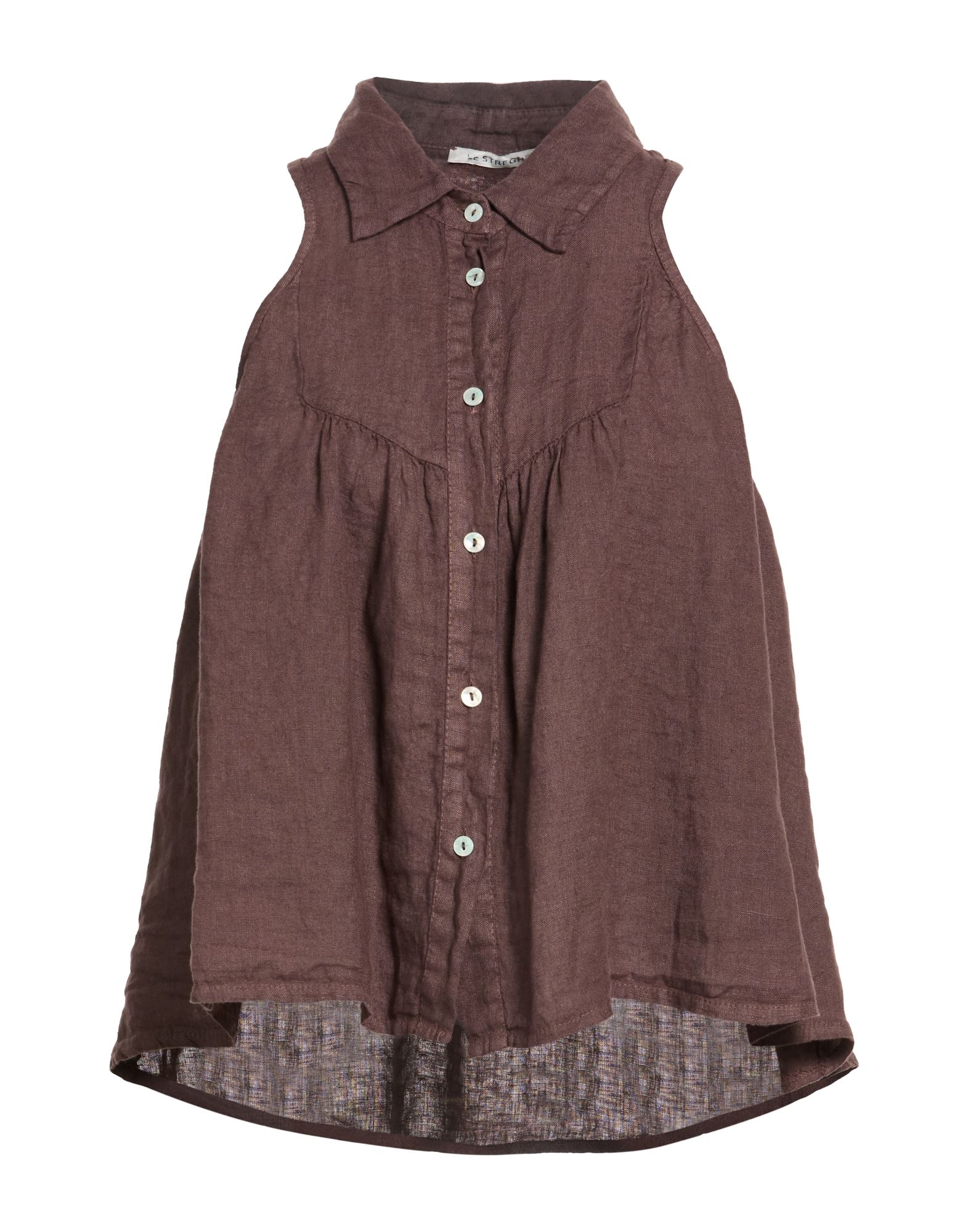 LE STREGHE Hemd Damen Dunkelbraun von LE STREGHE