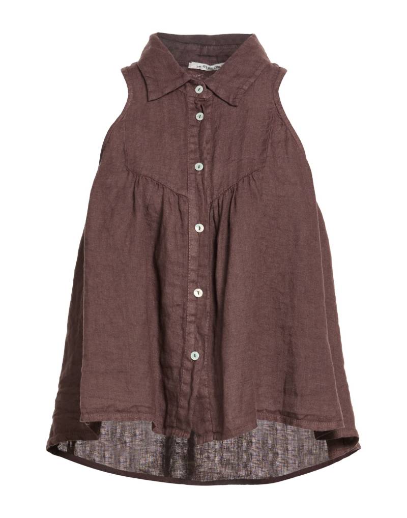 LE STREGHE Hemd Damen Dunkelbraun von LE STREGHE