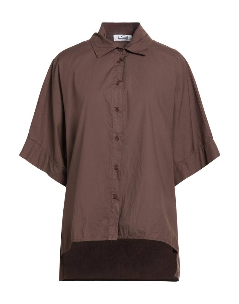 LE STREGHE Hemd Damen Schokobraun von LE STREGHE