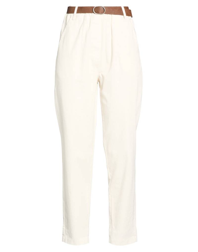 LE STREGHE Hose Damen Elfenbein von LE STREGHE
