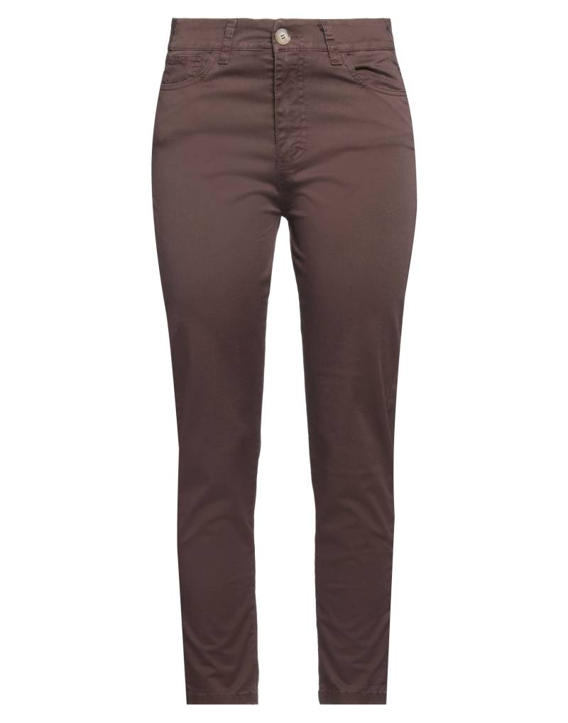 LE STREGHE Hose Damen Schokobraun von LE STREGHE