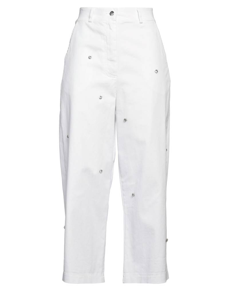 LE STREGHE Hose Damen Weiß von LE STREGHE