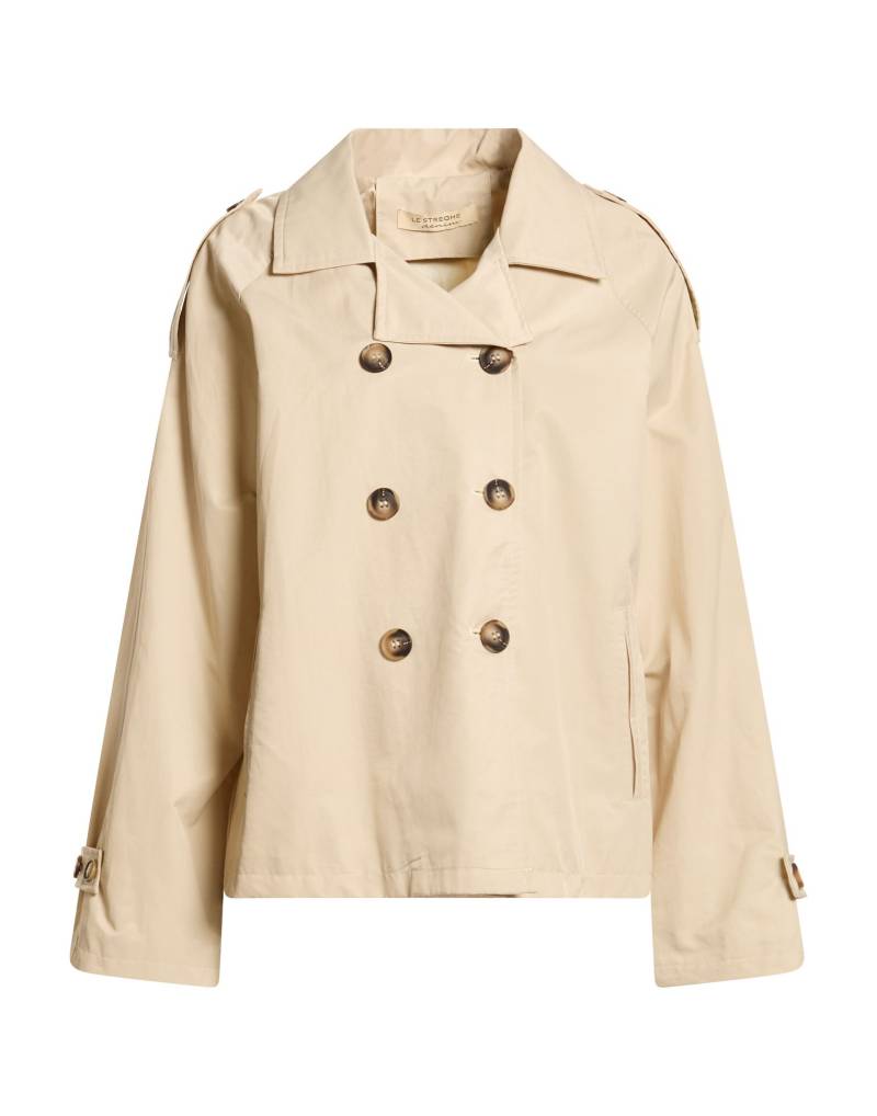 LE STREGHE Jacke & Anorak Damen Beige von LE STREGHE