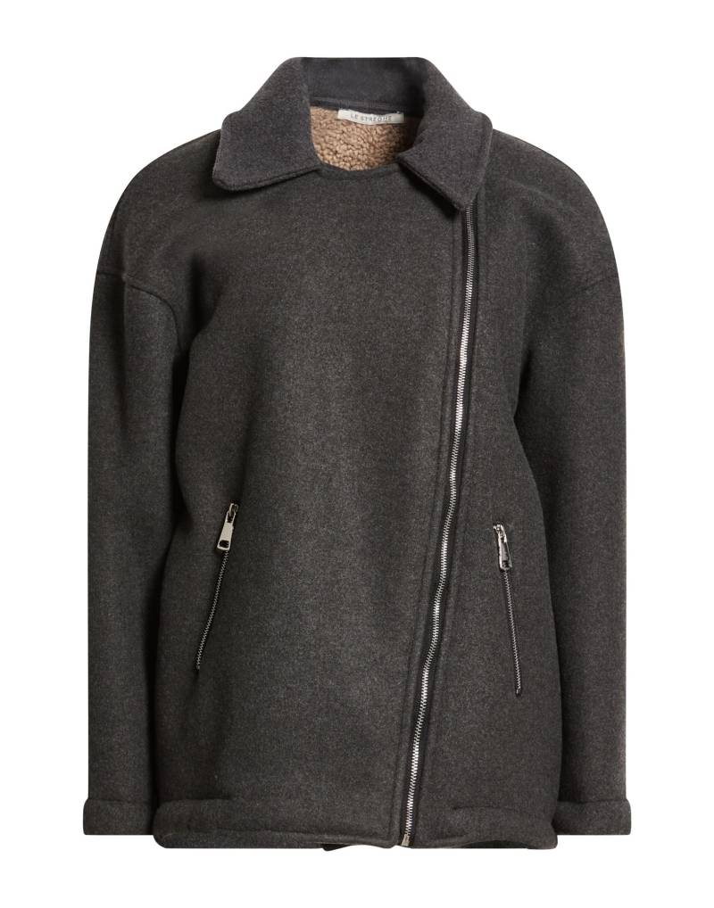 LE STREGHE Jacke & Anorak Damen Grau von LE STREGHE