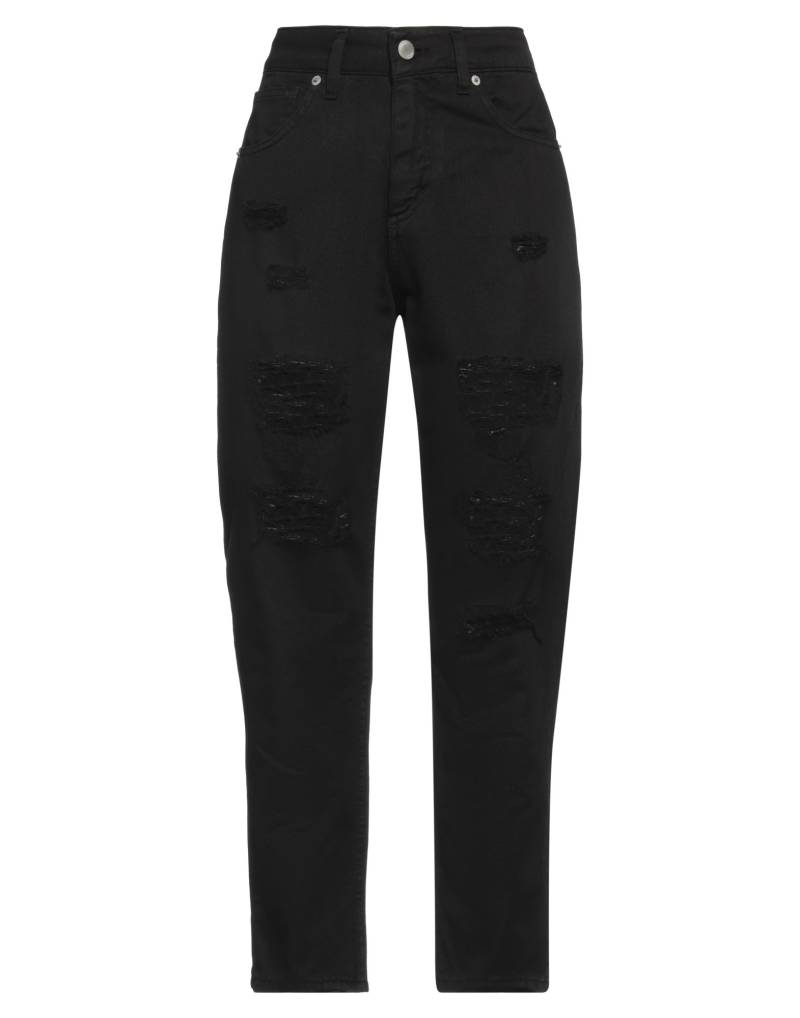 LE STREGHE Jeanshose Damen Schwarz von LE STREGHE