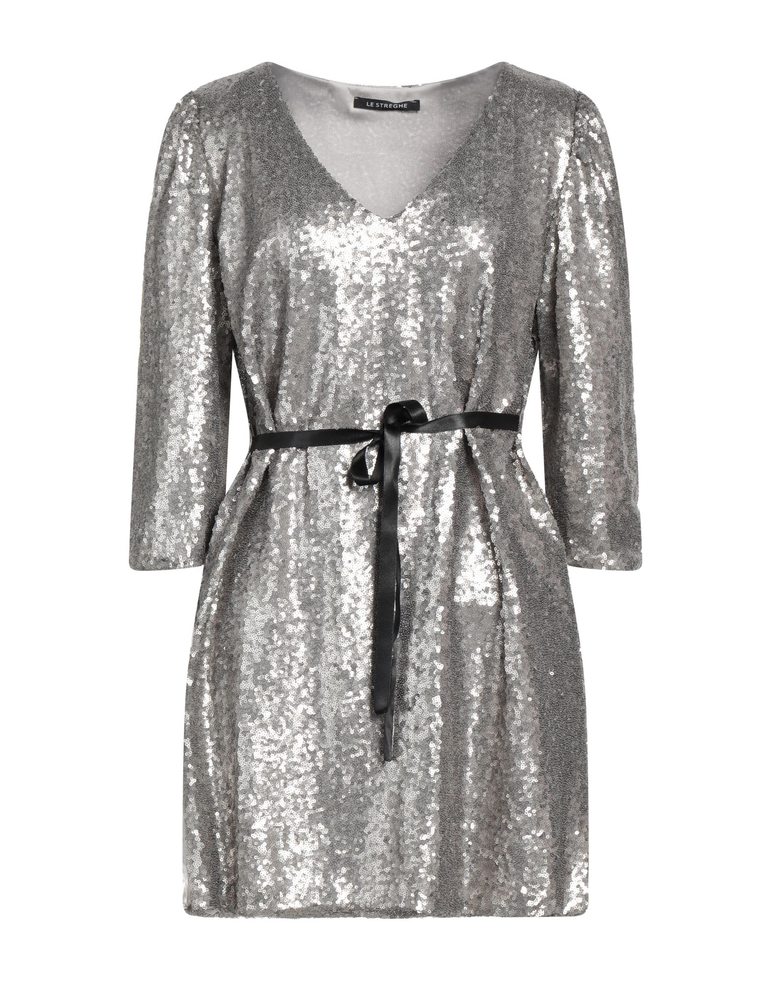 LE STREGHE Mini-kleid Damen Silber von LE STREGHE