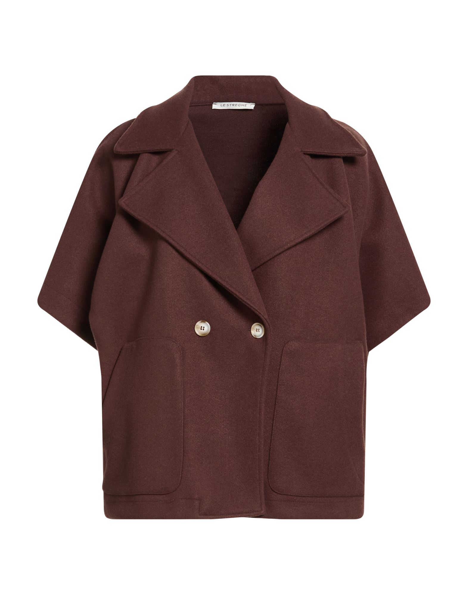 LE STREGHE Mantel Damen Dunkelbraun von LE STREGHE