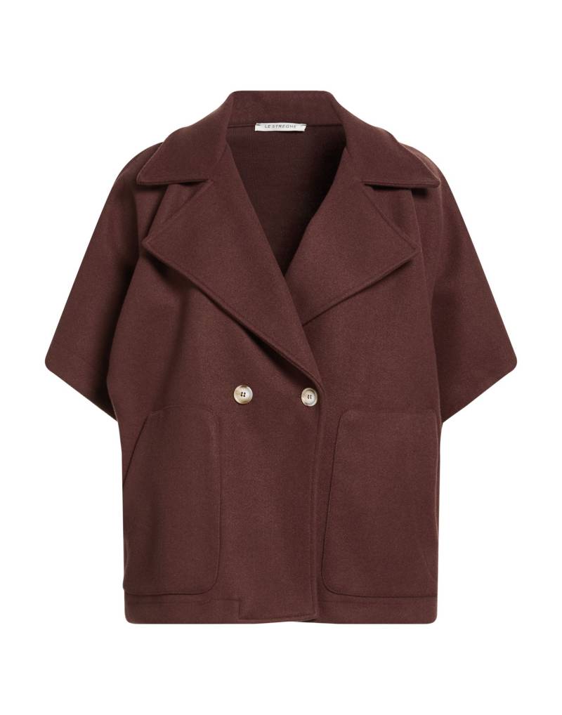 LE STREGHE Mantel Damen Dunkelbraun von LE STREGHE