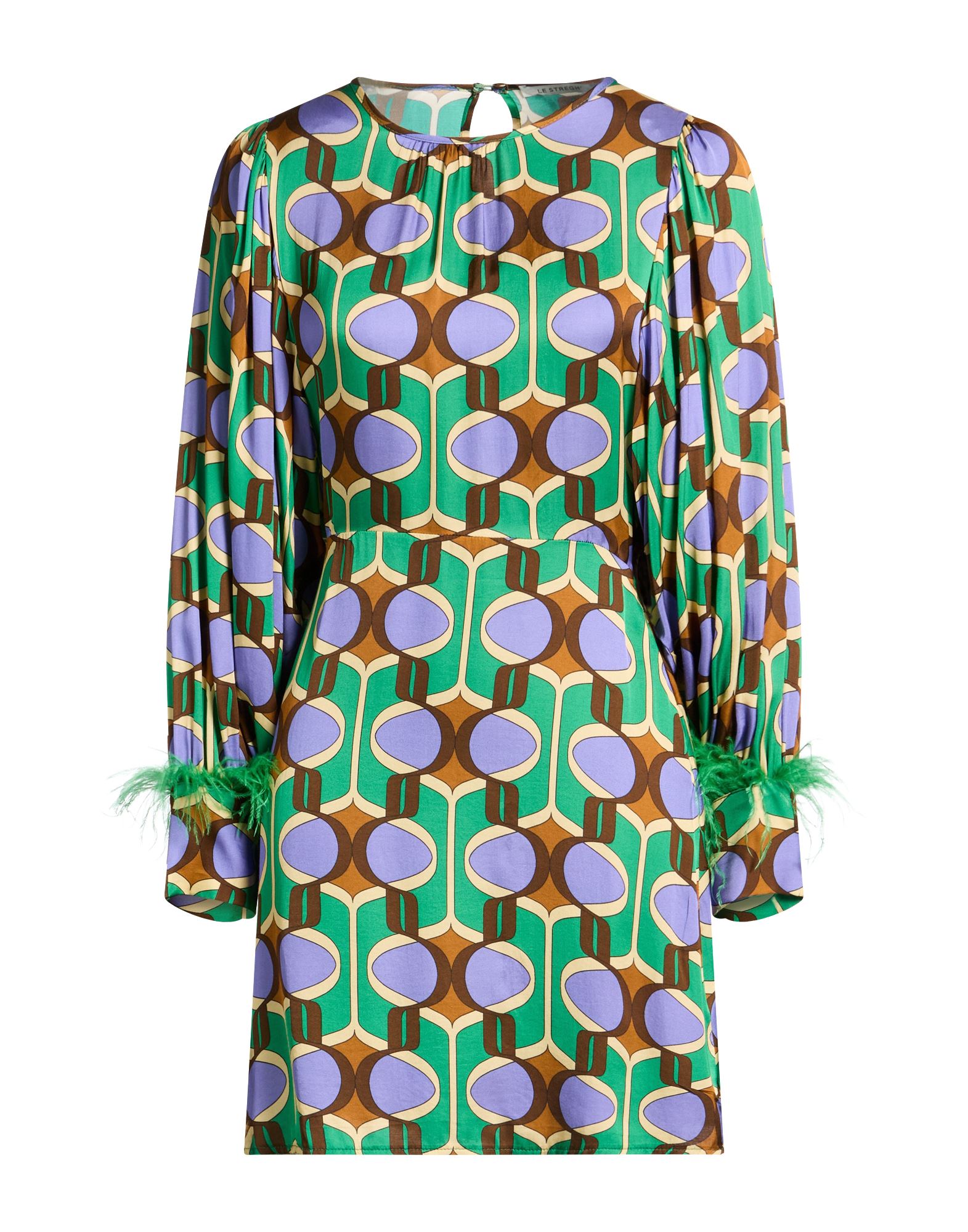 LE STREGHE Mini-kleid Damen Grün von LE STREGHE