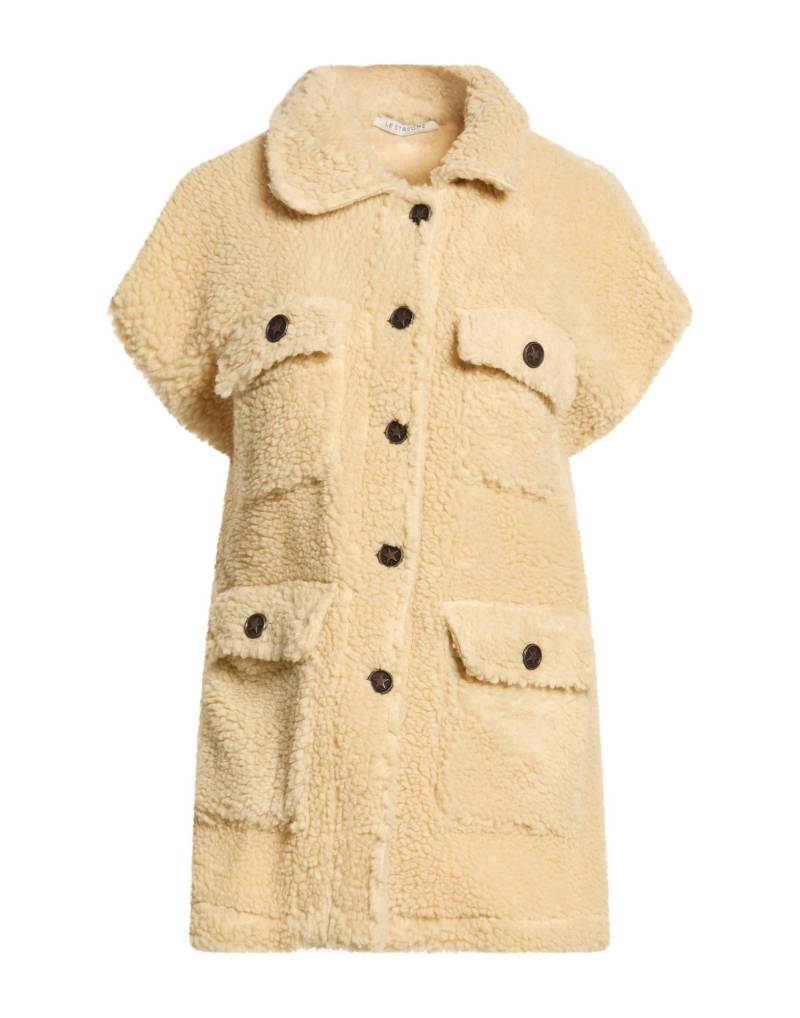 LE STREGHE Shearling- & Kunstfell Damen Beige von LE STREGHE