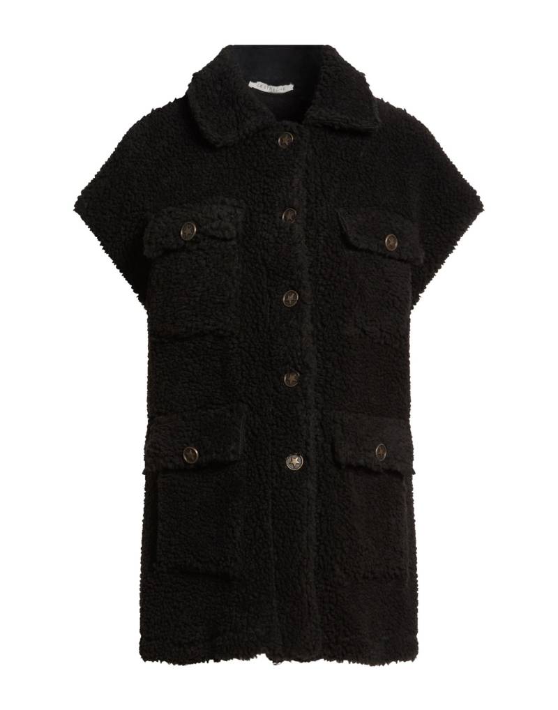 LE STREGHE Shearling- & Kunstfell Damen Schwarz von LE STREGHE