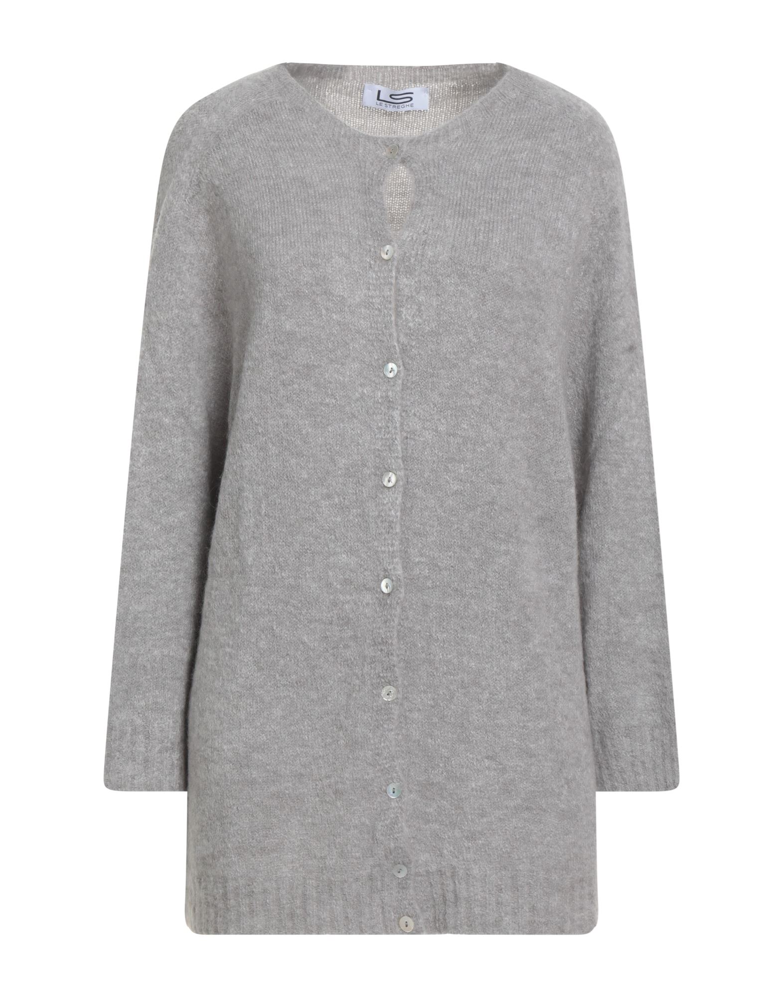 LE STREGHE Strickjacke Damen Grau LE STREGHE Strickjacke Damen Grau von LE STREGHE