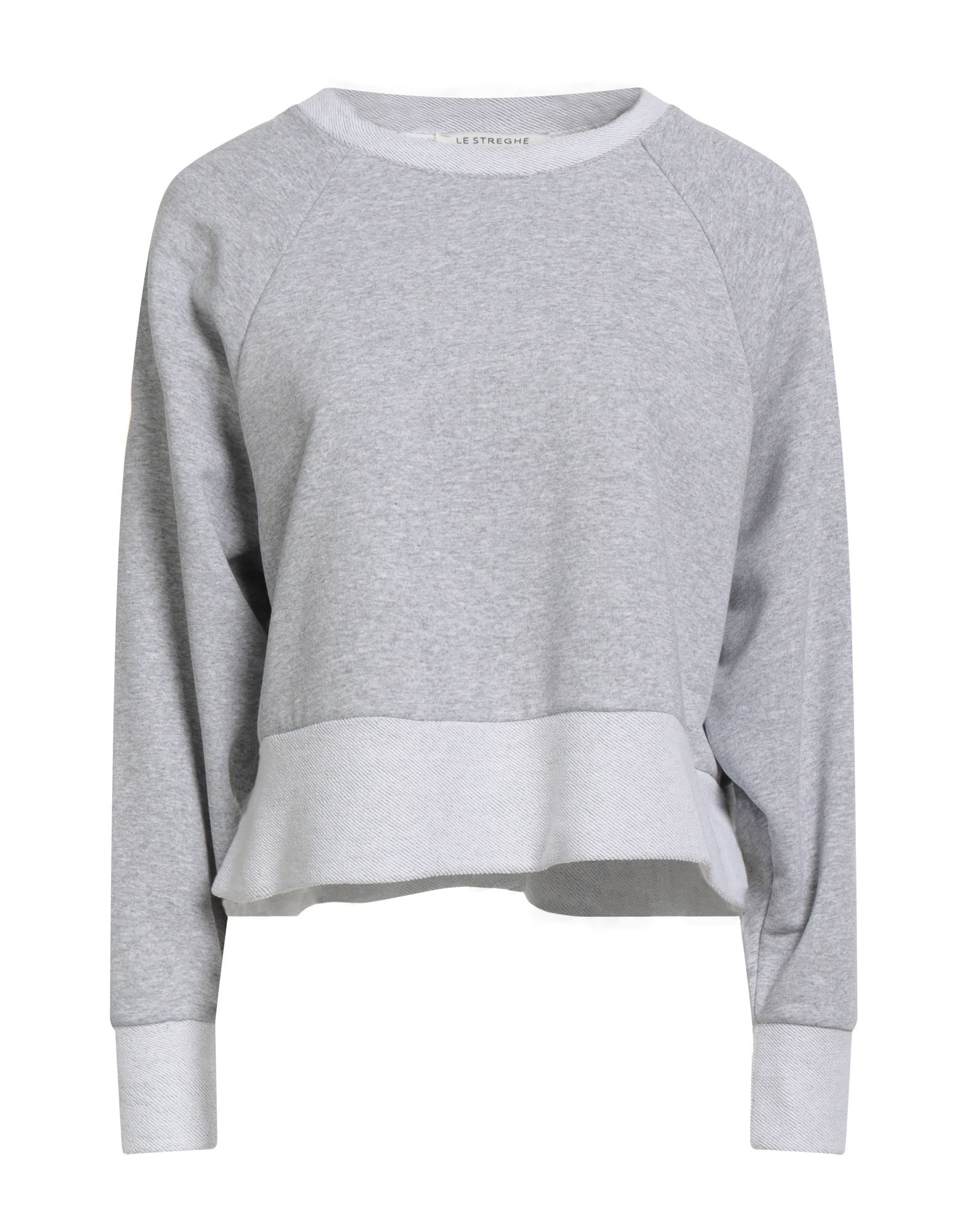 LE STREGHE Sweatshirt Damen Hellgrau LE STREGHE Sweatshirt Damen Hellgrau von LE STREGHE