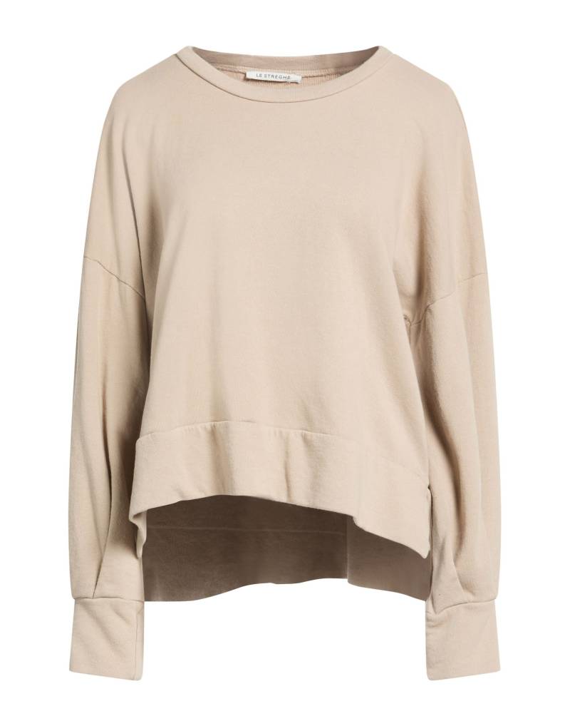 LE STREGHE Sweatshirt Damen Sand von LE STREGHE