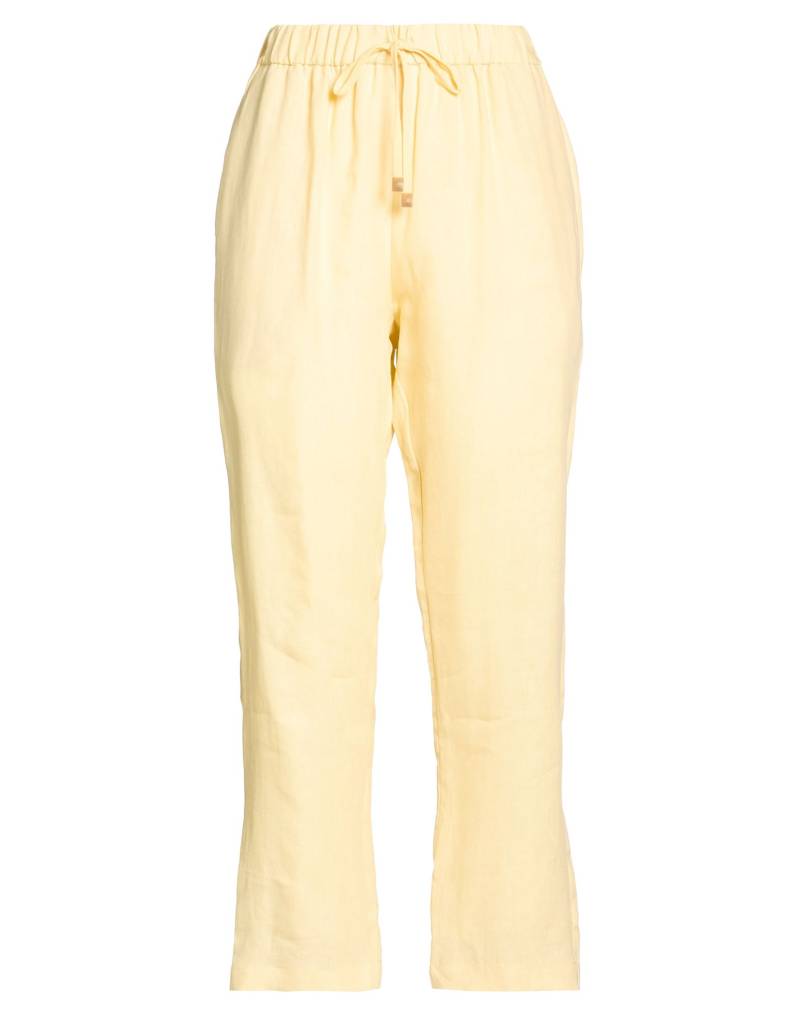 LE TRICOT PERUGIA Hose Damen Pastellgelb von LE TRICOT PERUGIA