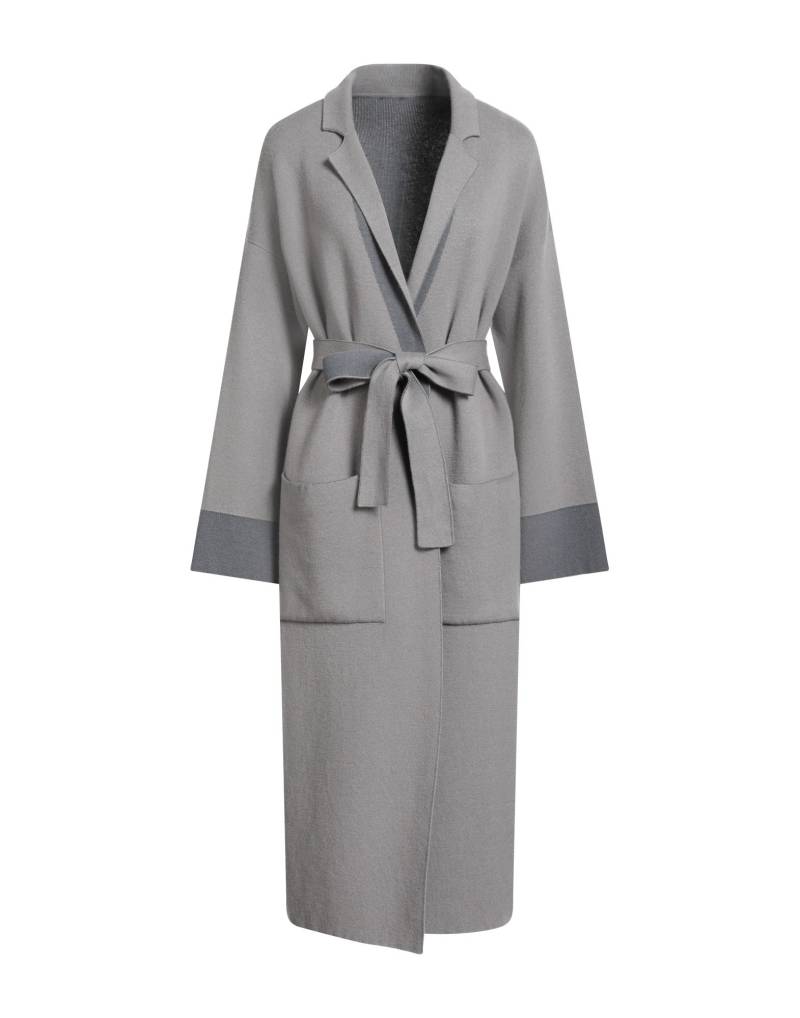 LE TRICOT PERUGIA Jacke, Mantel & Trenchcoat Damen Grau von LE TRICOT PERUGIA
