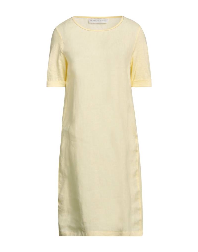 LE TRICOT PERUGIA Mini-kleid Damen Gelb von LE TRICOT PERUGIA