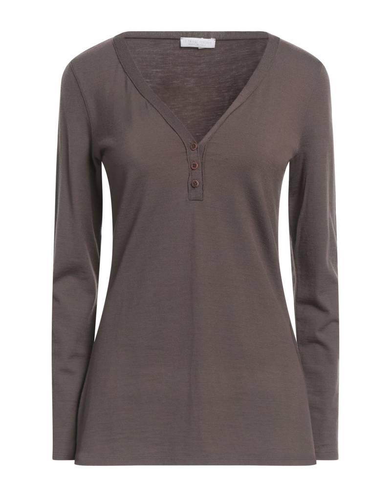 LE TRICOT PERUGIA Pullover Damen Dunkelbraun von LE TRICOT PERUGIA