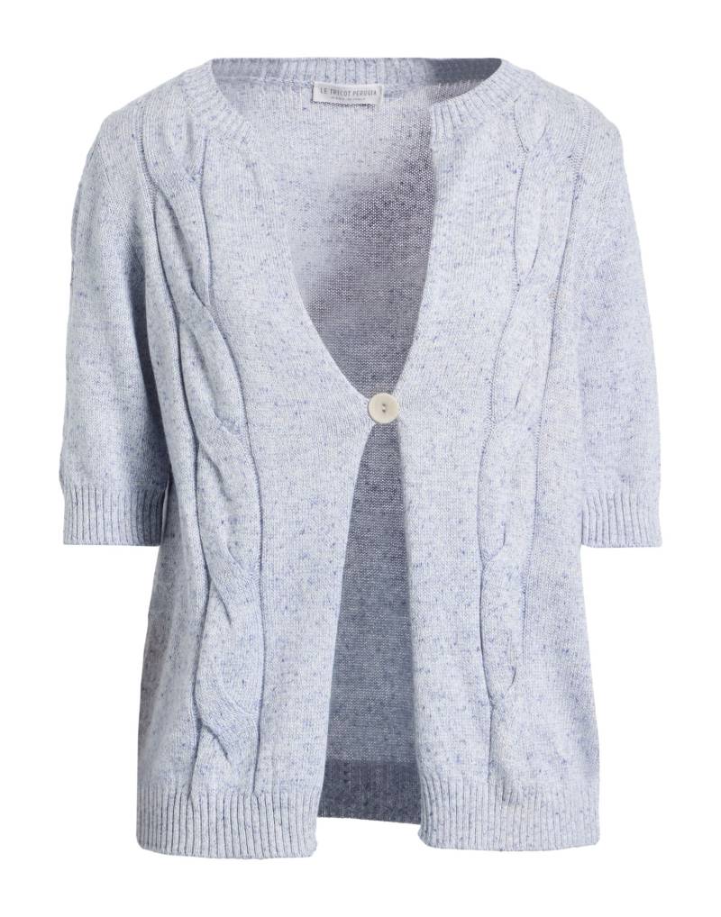 LE TRICOT PERUGIA Strickjacke Damen Himmelblau von LE TRICOT PERUGIA